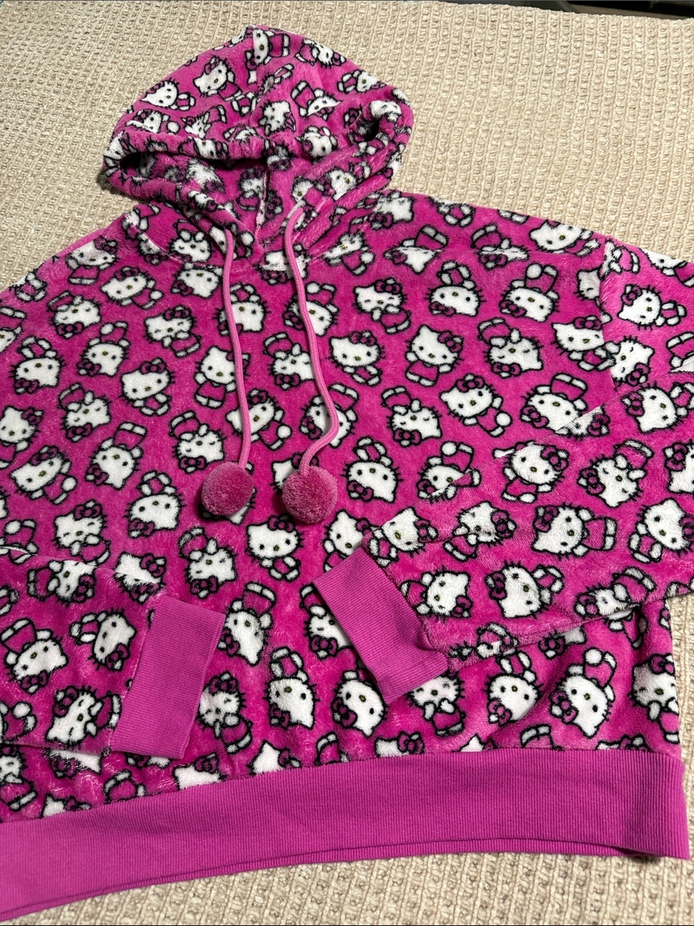 Hello Kitty Pink Hoodie